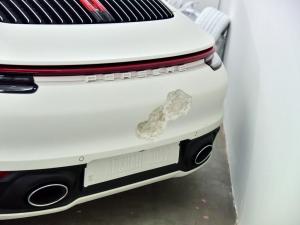 Porsche 911 Carrera 4S Crystal Eroded Art Car by Daniel Arsham 2020 года 
